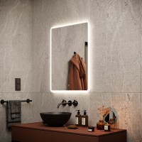 Зеркало Sancos Arcadia 60 AR600 с подсветкой с сенсорным выключателем стекло