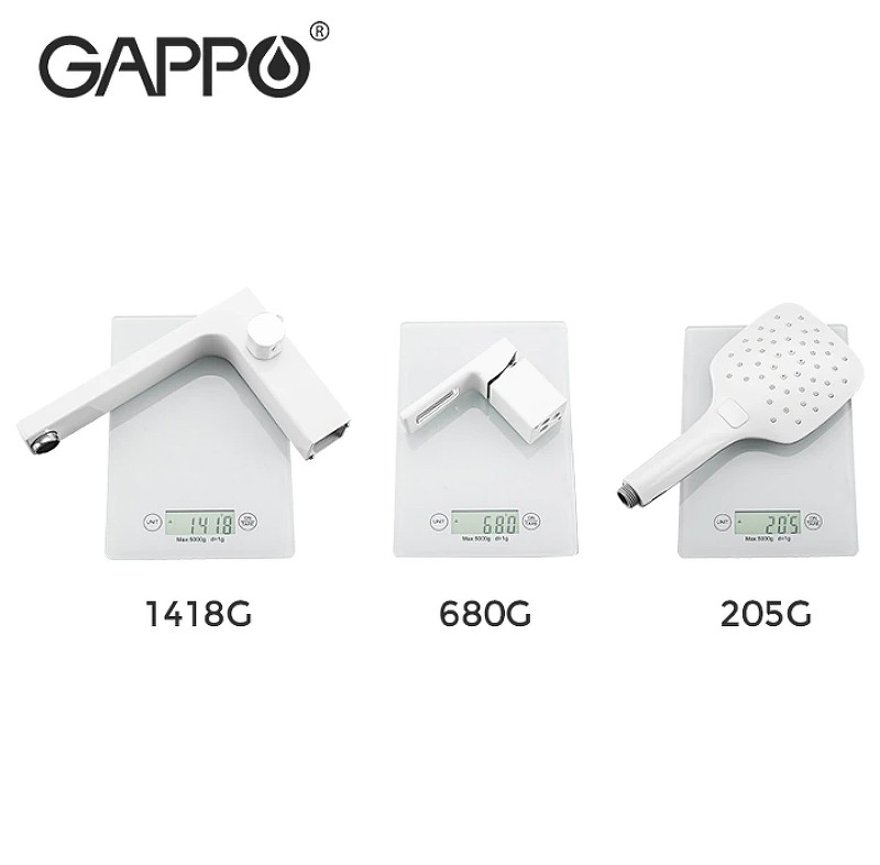 Смеситель на борт ванны Gappo G17-8 G1117-8
