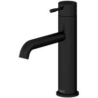 Смеситель для раковины Teska Atlas Leo S E5714 Черный матовый латунь