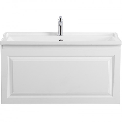 Тумба под раковину Cezares Giubileo 100 GIUBILEO-N-100-1C-SO-FS-P подвесная Ясень брашированный МДФ / ЛДСП