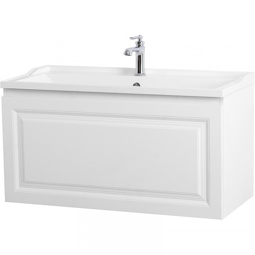 Тумба под раковину Cezares Giubileo 100 GIUBILEO-N-100-1C-SO-FS-P подвесная Ясень брашированный МДФ / ЛДСП