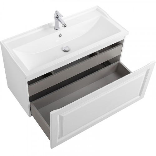 Тумба под раковину Cezares Giubileo 100 GIUBILEO-N-100-1C-SO-FS-P подвесная Ясень брашированный МДФ / ЛДСП