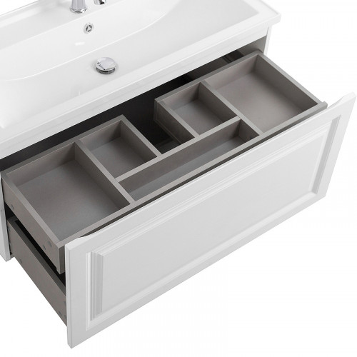 Тумба под раковину Cezares Giubileo 100 GIUBILEO-N-100-1C-SO-FS-P подвесная Ясень брашированный МДФ / ЛДСП