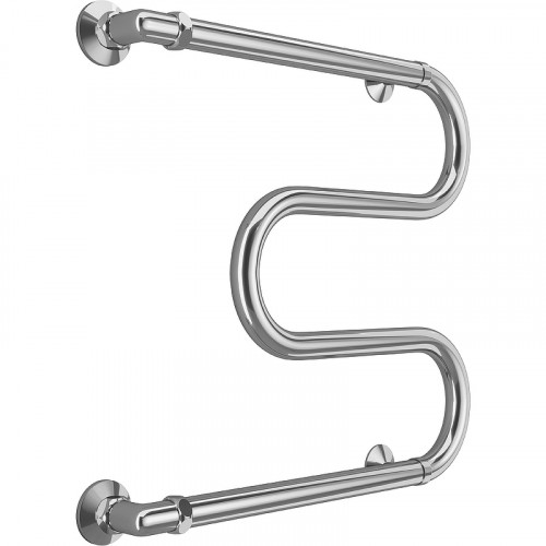 Водяной полотенцесушитель Terminus М-образный (1) 500х500 4620768881145 Хром, боковое подключение, G 1" НР