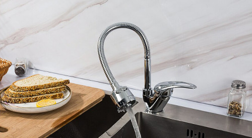 Смеситель для кухни Frap H02 F4302-B Хром