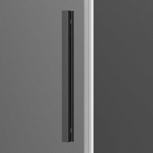 Душевой уголок Vincea Soft 130x90 VSR-3SO9013CLGM профиль Вороненая сталь стекло прозрачное