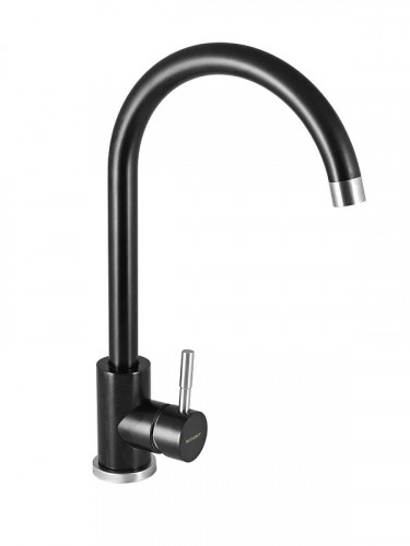 Смеситель для кухни Wisent W4998-3-25C цвет Оникс