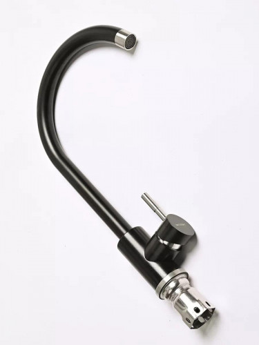 Смеситель для кухни Wisent W4998-3-25C цвет Оникс