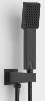 Душевая система Berges Ventas 3S Black 073006 Черная матовая латунь встраиваемый
