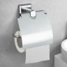 Держатель туалетной бумаги Gappo G38 G3803 с крышкой Хром