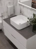 Столешница под раковину Aquanet Flat 100 345788 цвет Графит