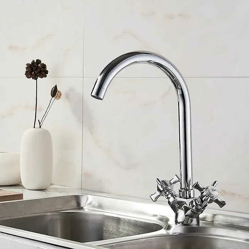 Смеситель для кухни Ledeme H11 4311-2L Хром