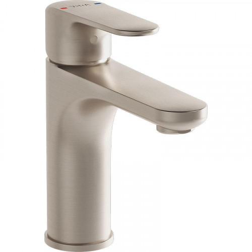 Смеситель для раковины Vitra Root Round A4270634EXP Никель брашированный