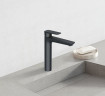 Смеситель для раковины Kludi Pure Style 402963975 Черный матовый латунь