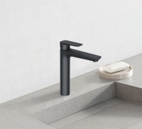 Смеситель для раковины Kludi Pure Style 402963975 Черный матовый латунь