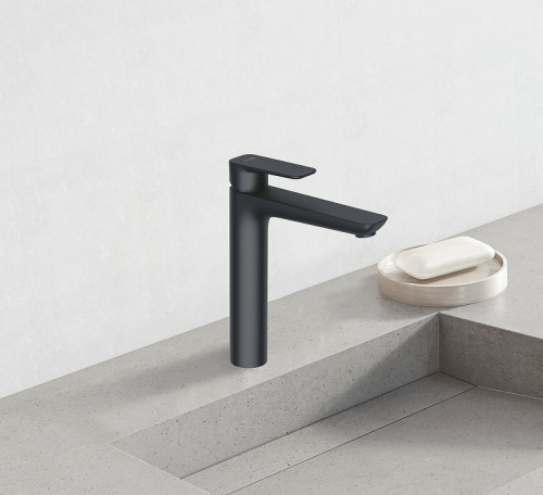 Смеситель для раковины Kludi Pure Style 402963975 Черный матовый латунь