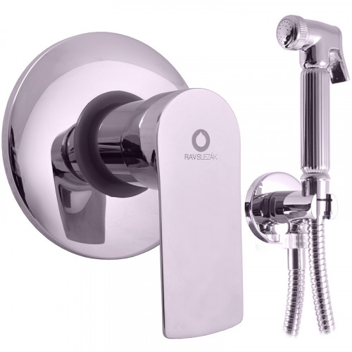 Гигиенический душ со смесителем Rav Slezak Vltava VT442/1 Хром латунь на стену