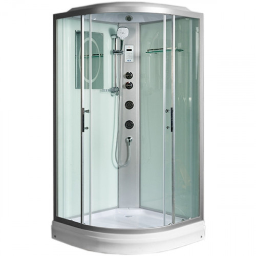 Душевая кабина WeltWasser WW500 Werra 904 90x90 10000003232 профиль Хром стекло прозрачное