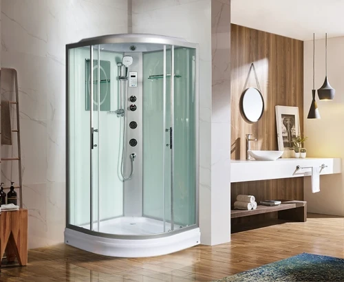 Душевая кабина WeltWasser WW500 Werra 904 90x90 10000003232 профиль Хром стекло прозрачное