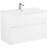 Тумба под раковину BelBagno Etna-H60 100 ETNA-H60-1000-2C-SO-BL-P подвесная Bianco Lucido МДФ / ЛДСП