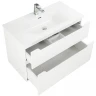 Тумба под раковину BelBagno Etna-H60 100 ETNA-H60-1000-2C-SO-BL-P подвесная Bianco Lucido МДФ / ЛДСП