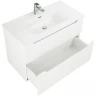 Тумба под раковину BelBagno Etna-H60 100 ETNA-H60-1000-2C-SO-BL-P подвесная Bianco Lucido МДФ / ЛДСП