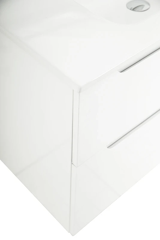 Тумба под раковину BelBagno Etna-H60 100 ETNA-H60-1000-2C-SO-BL-P подвесная Bianco Lucido МДФ / ЛДСП