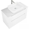 Тумба под раковину BelBagno Etna-H60 100 ETNA-H60-1000-2C-SO-BL-P подвесная Bianco Lucido МДФ / ЛДСП
