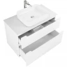 Тумба под раковину BelBagno Etna-H60 100 ETNA-H60-1000-2C-SO-BL-P подвесная Bianco Lucido МДФ / ЛДСП