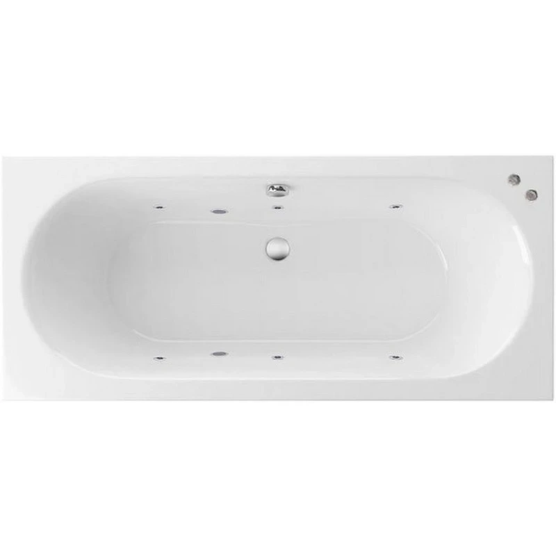 Акриловая ванна Excellent Oceana 170x75 WAEX.OCE17.SOFT.CR с гидромассажем