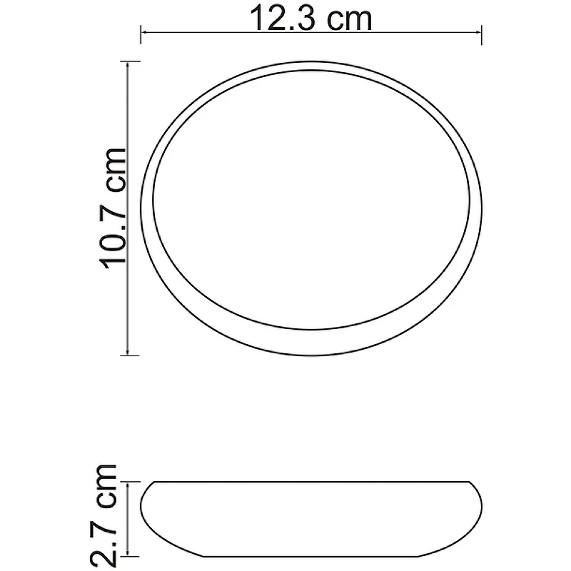 Мыльница WasserKRAFT Dinkel K-4629 Белый