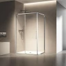 Душевой уголок Vincea Slim 8mm 140х90 VSR-6SL9014CL профиль Хром стекло прозрачное