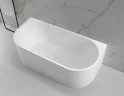 Ванна из искусственного камня Vincea 170х80 VBT-4S07-1700MW цвет Белый матовый