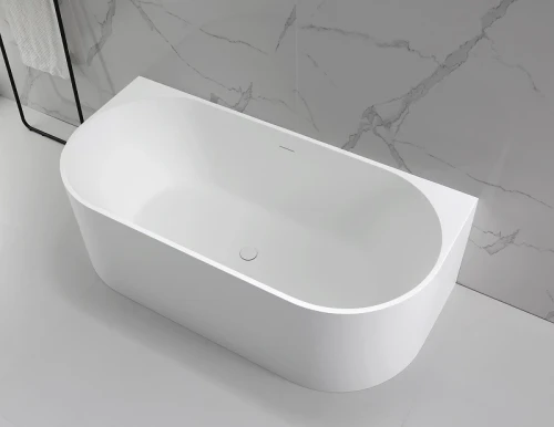 Ванна из искусственного камня Vincea 170х80 VBT-4S07-1700MW цвет Белый матовый