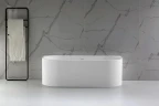 Ванна из искусственного камня Vincea 170х80 VBT-4S07-1700MW цвет Белый матовый