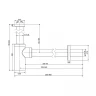 Сифон для раковины Wellsee Drainage System 182108000 цвет Белый матовый