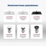 Тумба под раковину Aquanet Джейн 100 335426 подвесная Белая матовая МДФ / ЛДСП
