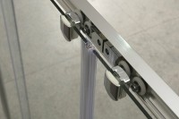 Душевая дверь BelBagno Unique 200 UNIQUE-BF-2-170/200-C-Cr профиль Хром стекло прозрачное