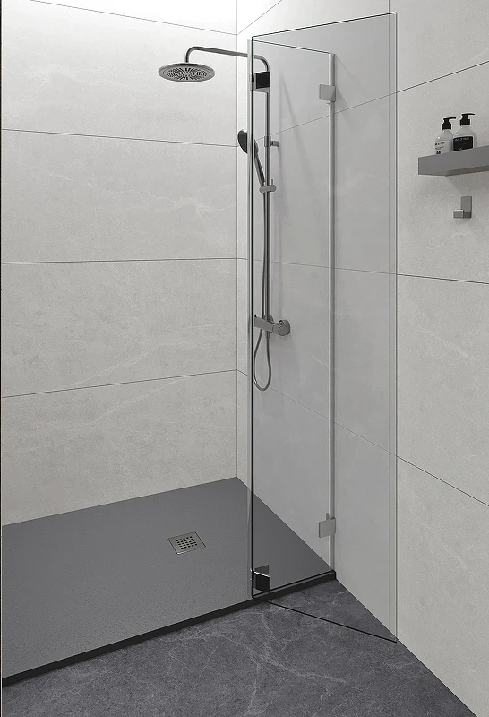 Душевой поддон из искусственного камня Starohome Solid 120х90 1237834 Grey Matt