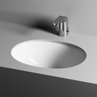 Раковина Ceramicanova Element 50 CN6042 Белая фарфор встраиваемый
