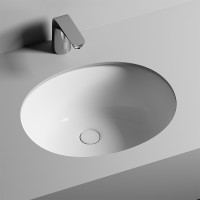 Раковина Ceramicanova Element 50 CN6042 Белая фарфор встраиваемый