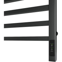 Электрический полотенцесушитель Point Вега PN71858GB П9 500x800 диммер справа Графит блеск