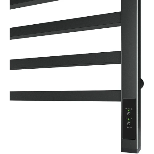 Электрический полотенцесушитель Point Вега PN71858GB П9 500x800 диммер справа Графит блеск