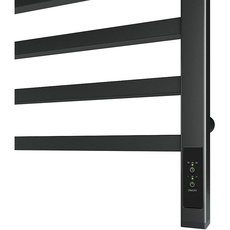 Электрический полотенцесушитель Point Вега PN71858GB П9 500x800 диммер справа Графит блеск