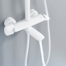 Душевая система Rose R39C R3936C Белая матовая