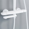 Душевая система Rose R39C R3936C Белая матовая