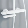 Душевая система Rose R39C R3936C Белая матовая