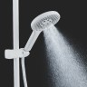 Душевая система Rose R39C R3936C Белая матовая