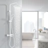 Душевая система Rose R39C R3936C Белая матовая