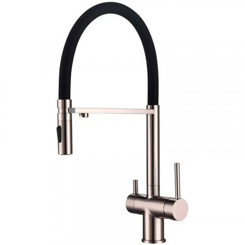 Смеситель для кухни Grocenberg GB4096NK Никель